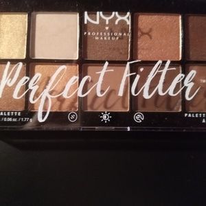 Nyx Perfect Filter Eye Shadow Palette Golden Hour